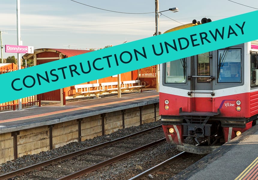 Construction has commenced at Donnybrook Station!