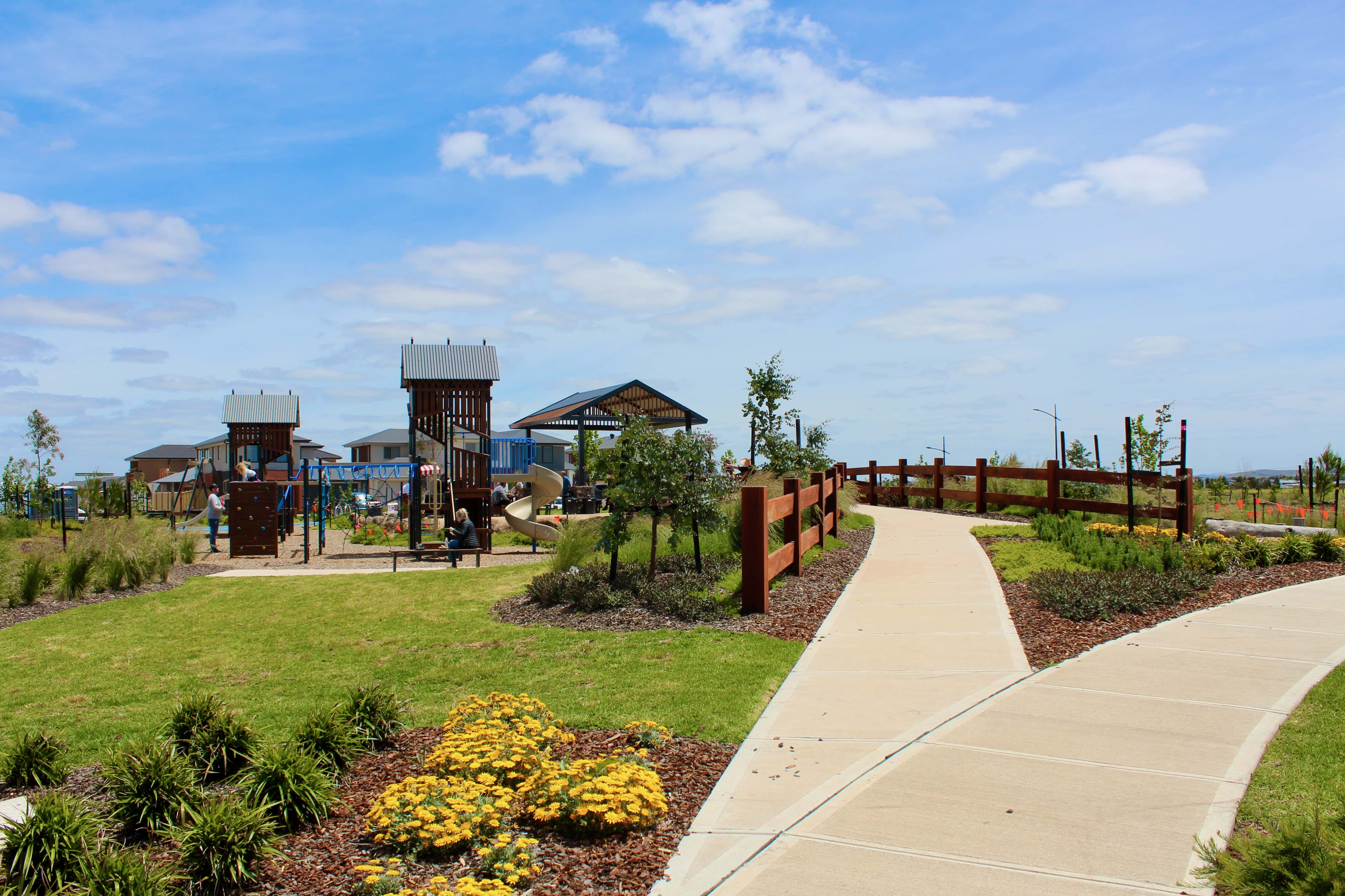 New park officially opened at Kinbrook